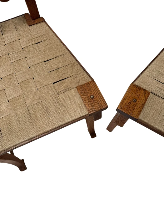 Chambre D'Artisan Chair by Gustave Serrurier-Bovy, 1895